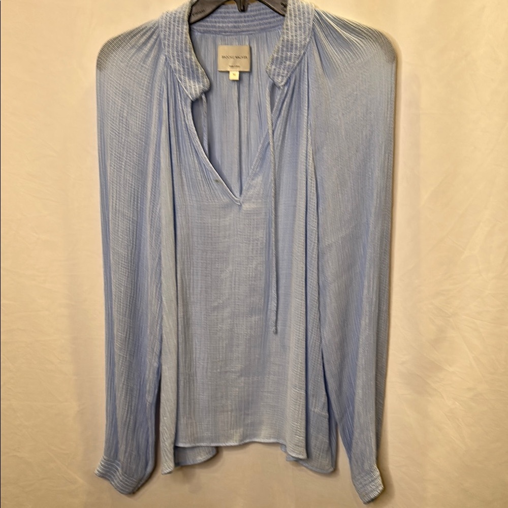 Brochu Walker Amara top.  Size M.  Light blue.